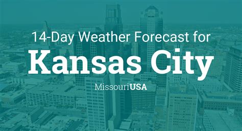 Winds WNW at 15 to 30 kmh. . Kansas city 14 day weather forecast